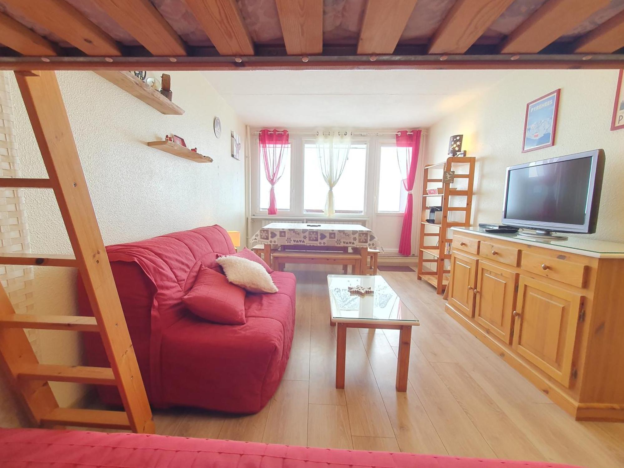 La Mongie, Studio Pieds Des Pistes, Parking Interieur Prive Exterior photo